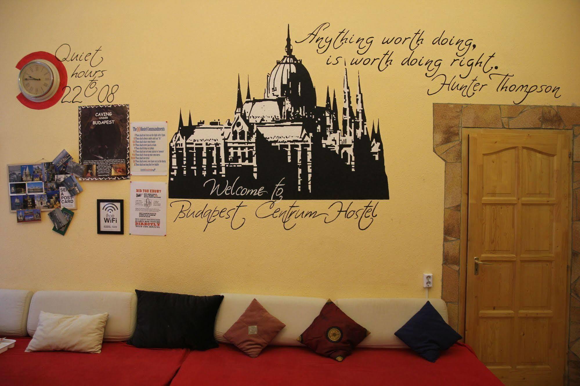 Budapest Centrum Cozy Hostel Luaran gambar